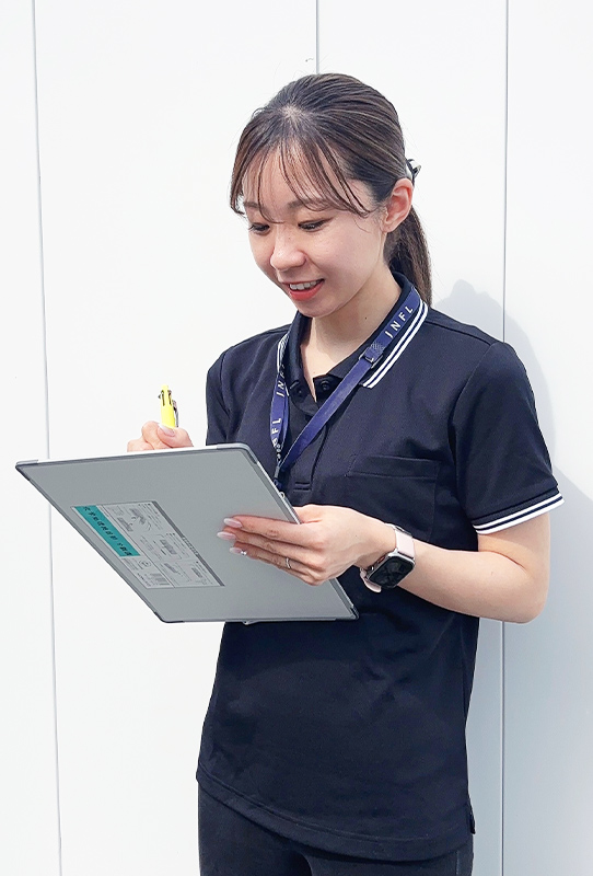仕事の様子